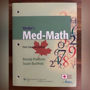 Henke's Med-Math First Canadian Edition Book